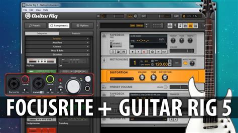 how to record in guitar rig 5